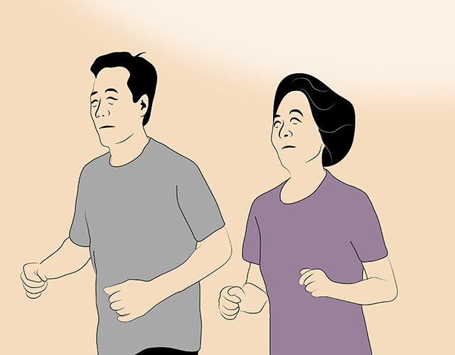 跑步、夫妻、健康-康興醫(yī)療器械官網(wǎng)
